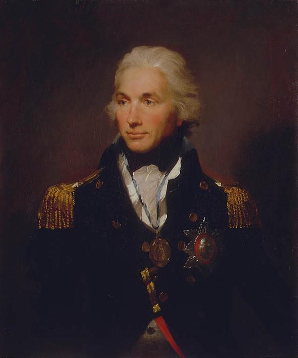 Lemuel Francis Abbott Rear-Admiral Sir Horatio Nelson_a oil painting image